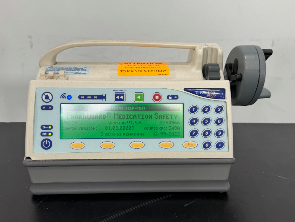 Image of Smiths Medical Medfusion 4000 Syringe Pump